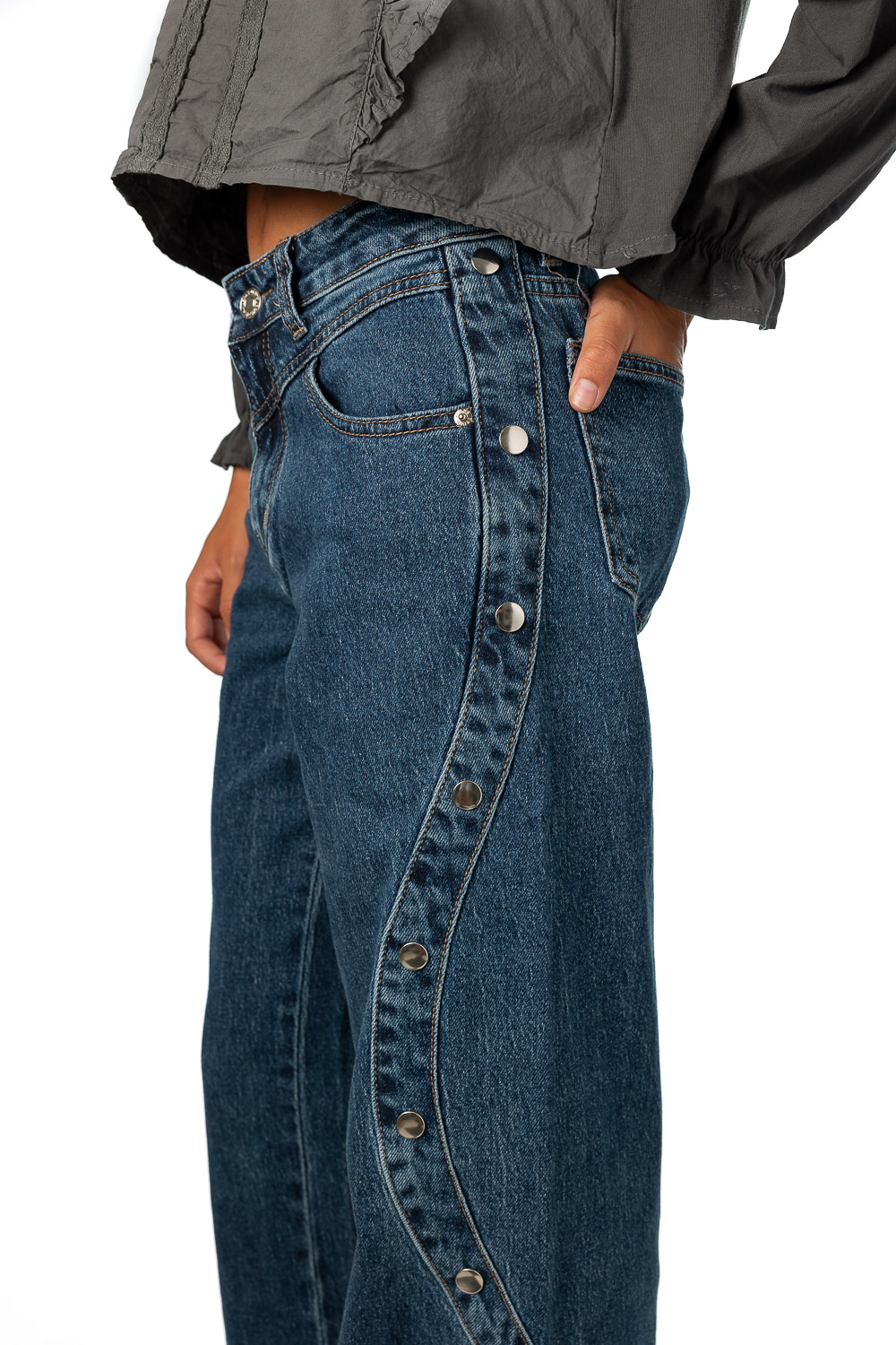 Pantalón vaquero infinity azul
