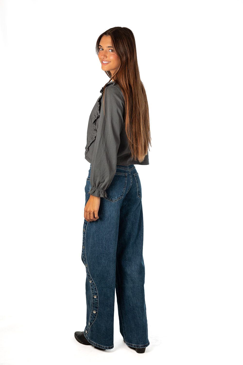 Pantalón vaquero infinity azul