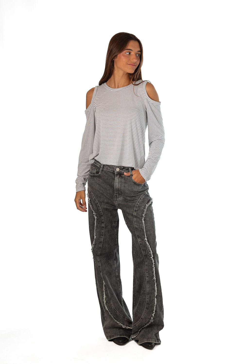Pantalón Any Doubt Gris
