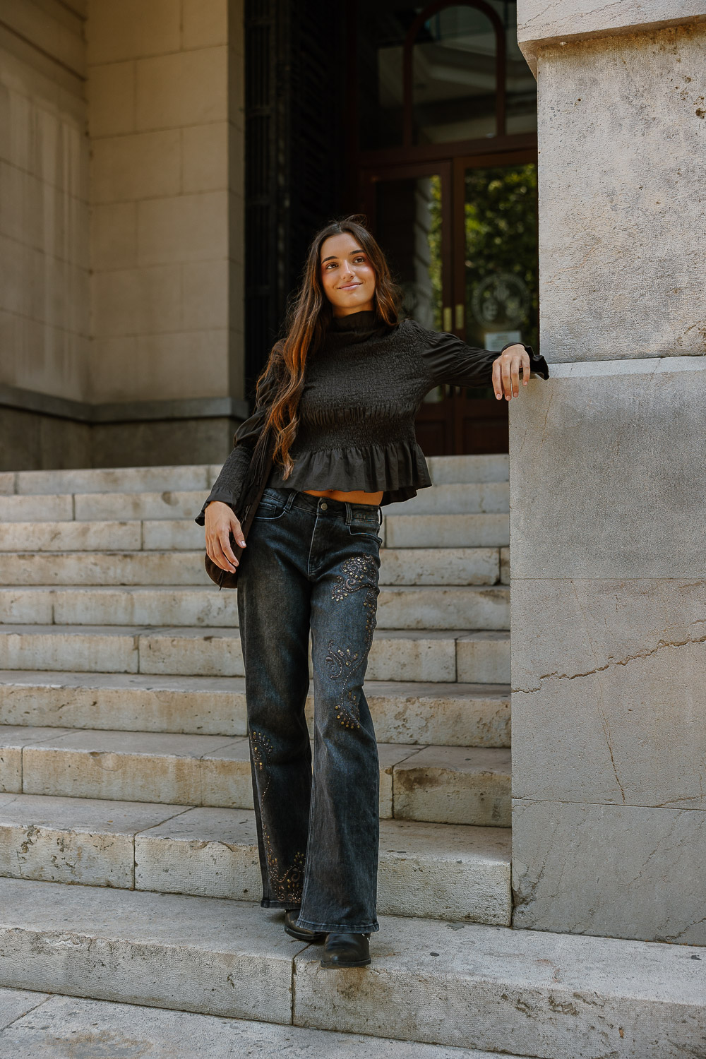 Jeans Unhurried Gris