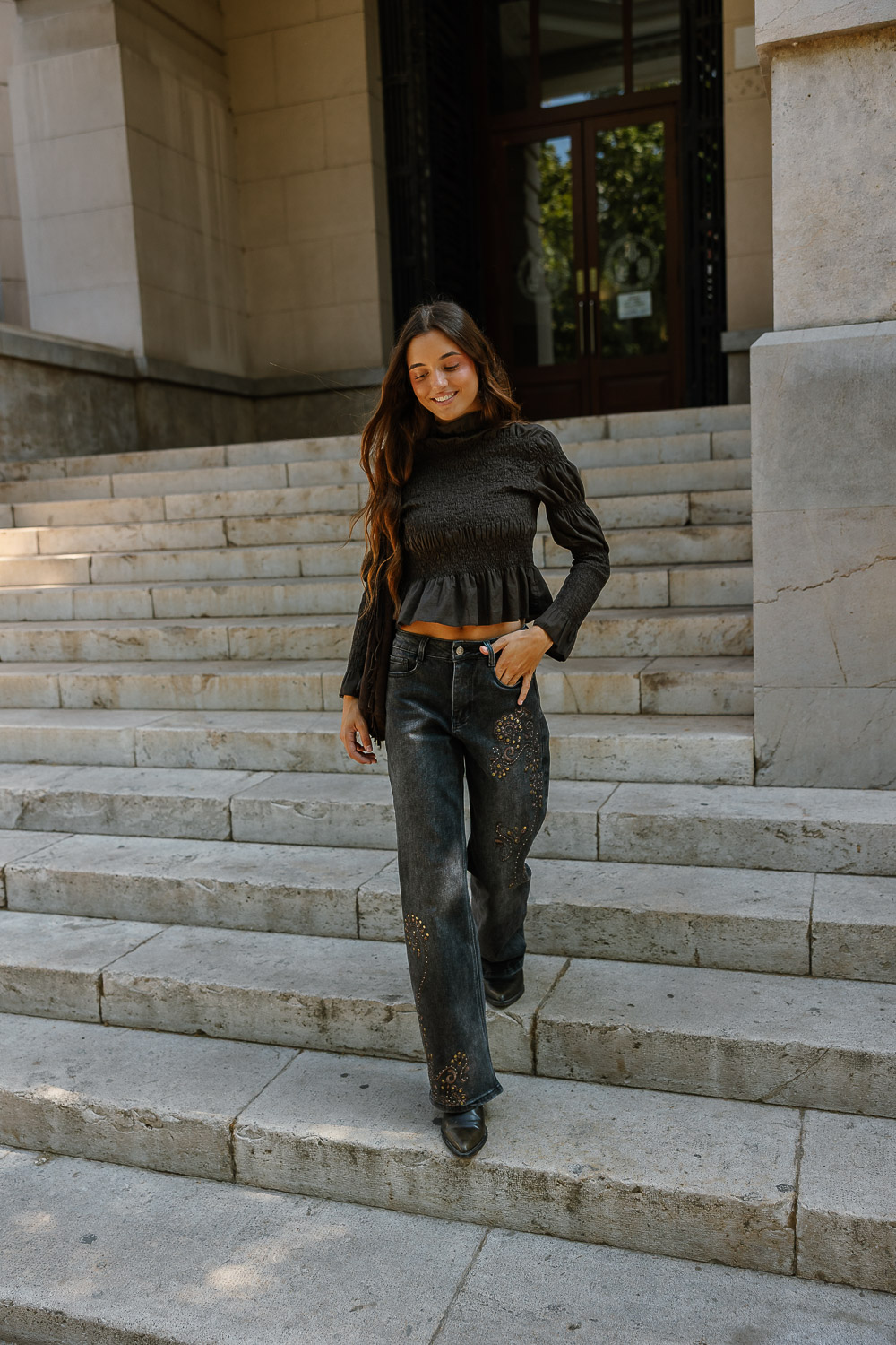 Jeans Unhurried Gris
