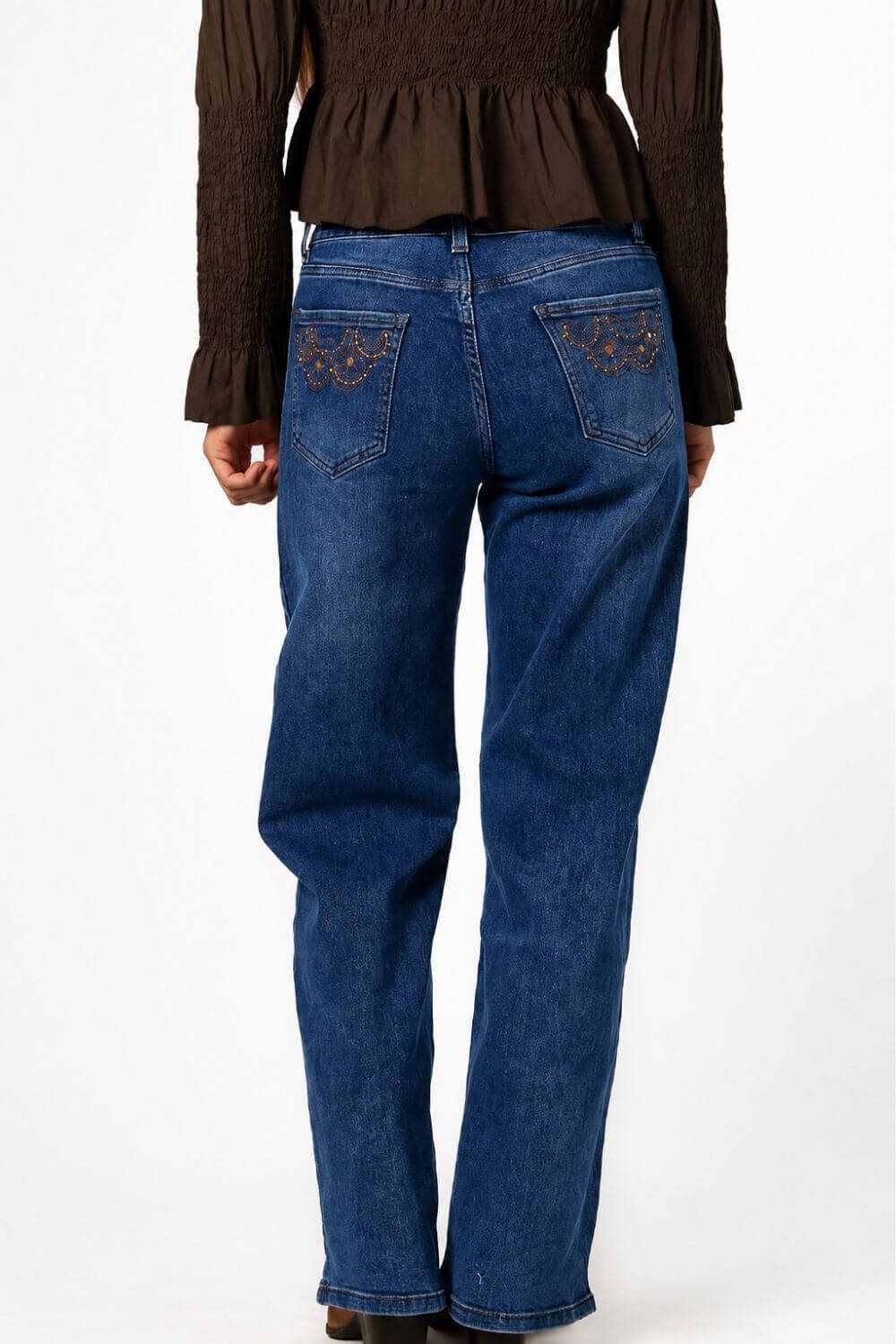 Jeans unhurried azul