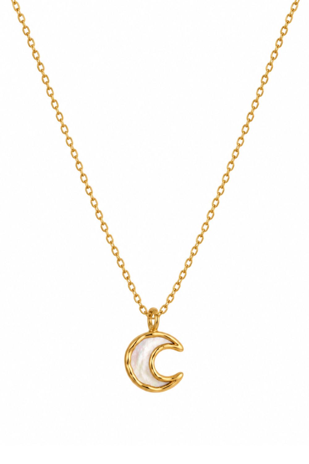 Collar Tiny Moon Dorado