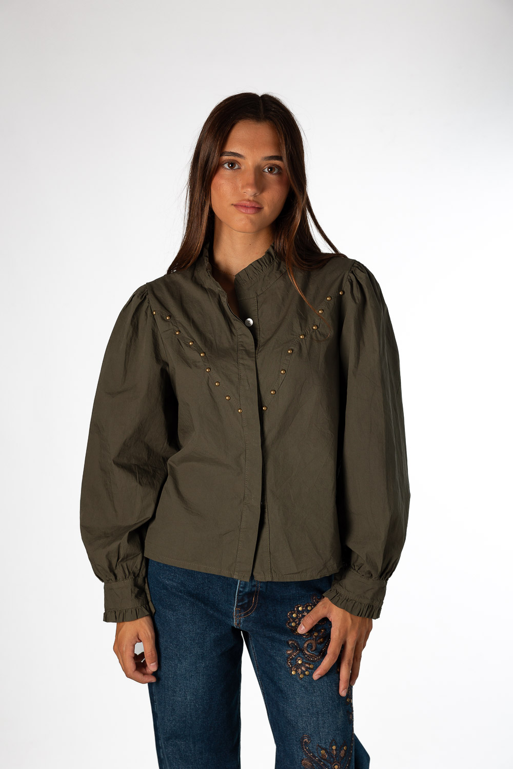 Camisa Dakota Verde Militar