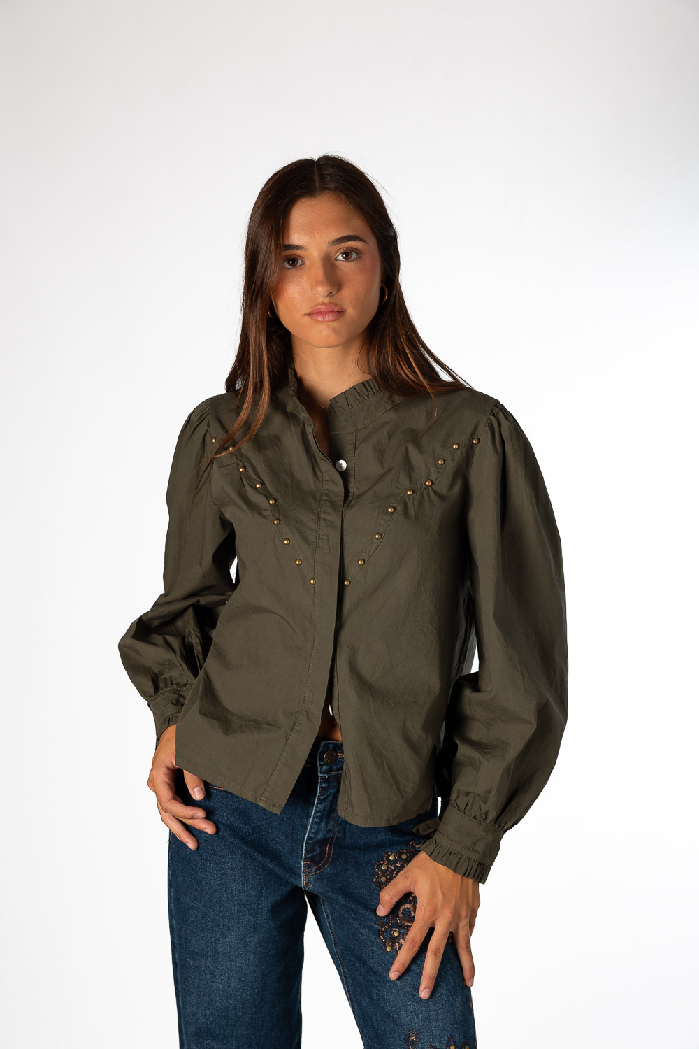 Camisa Dakota Verde Militar