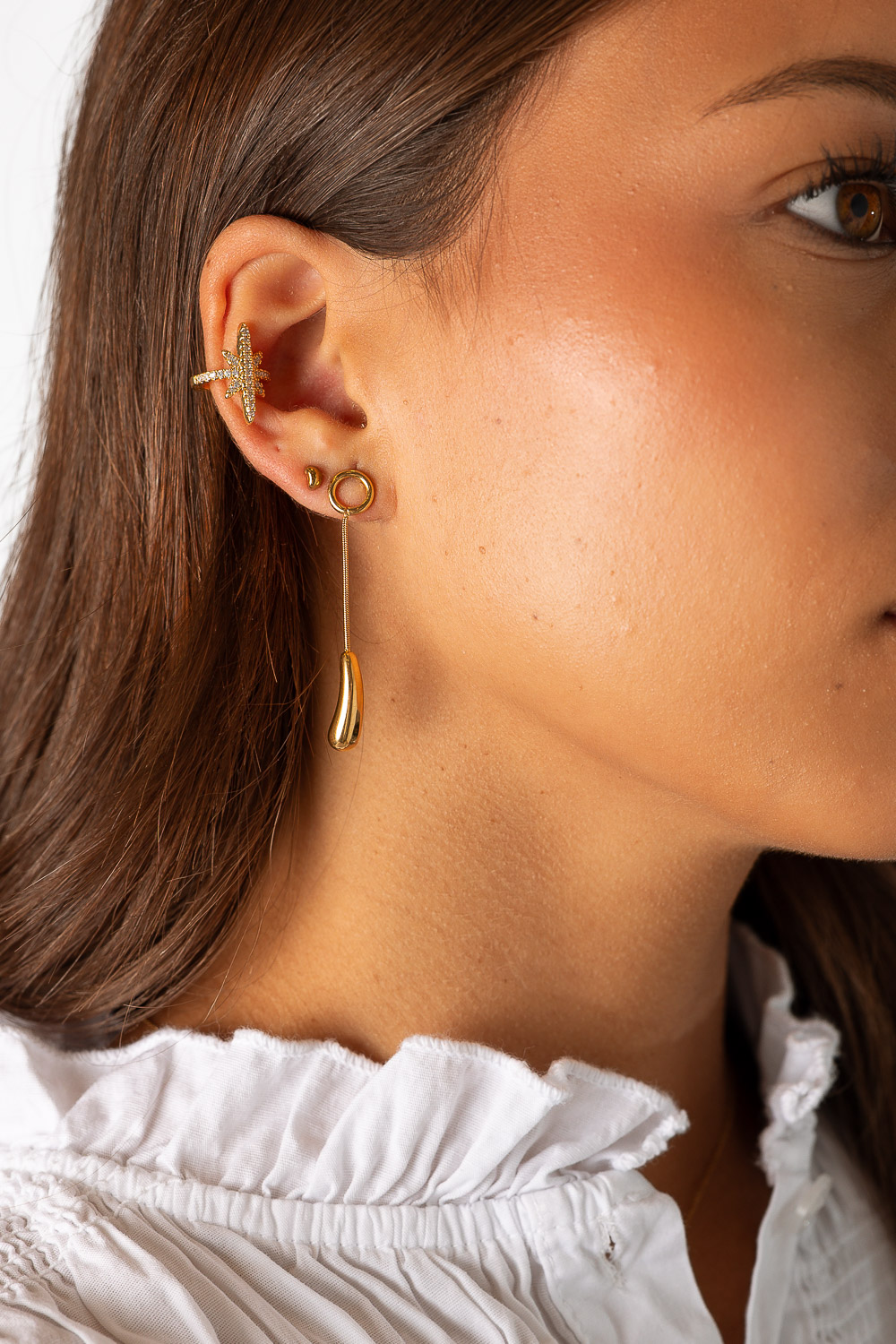 Pendientes Italy Dorado