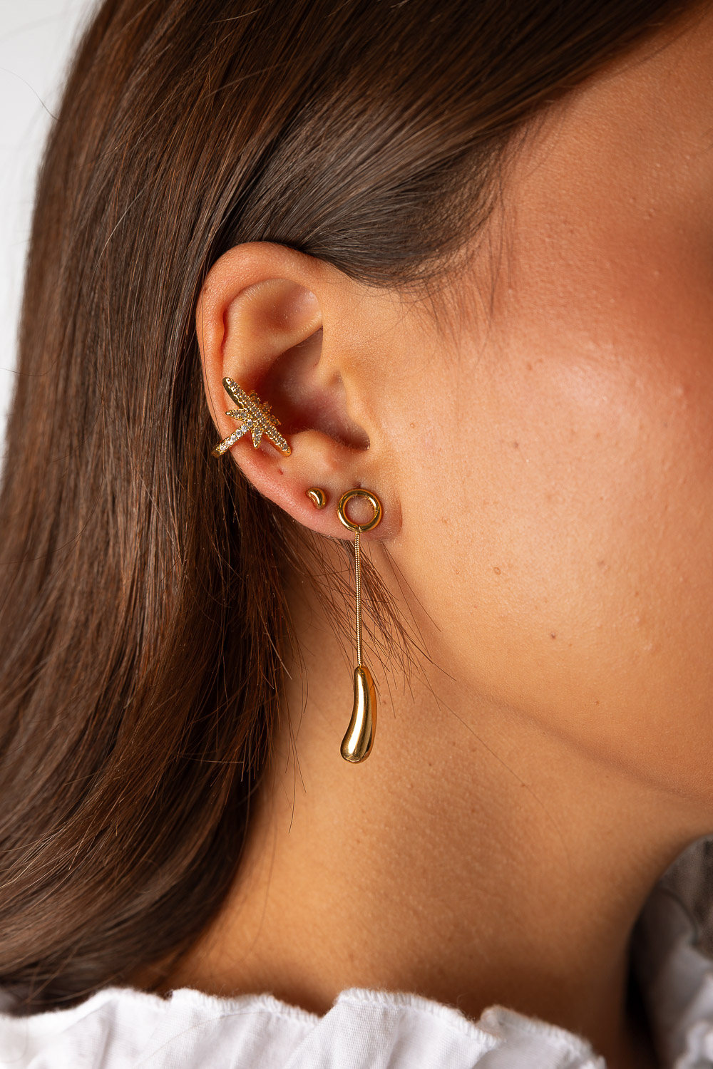 Pendientes Italy Dorado
