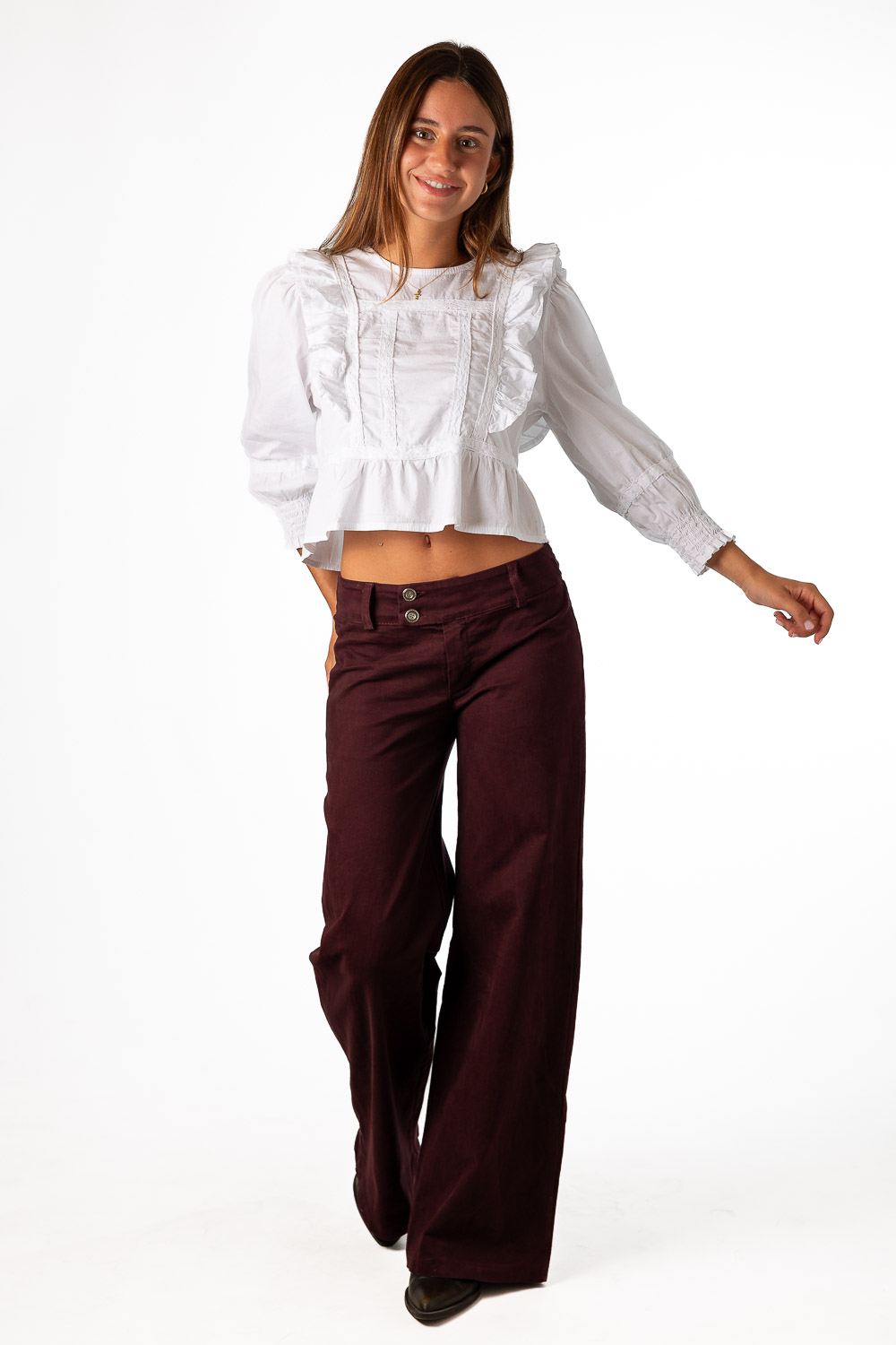 Blusa Wonderland Blanco