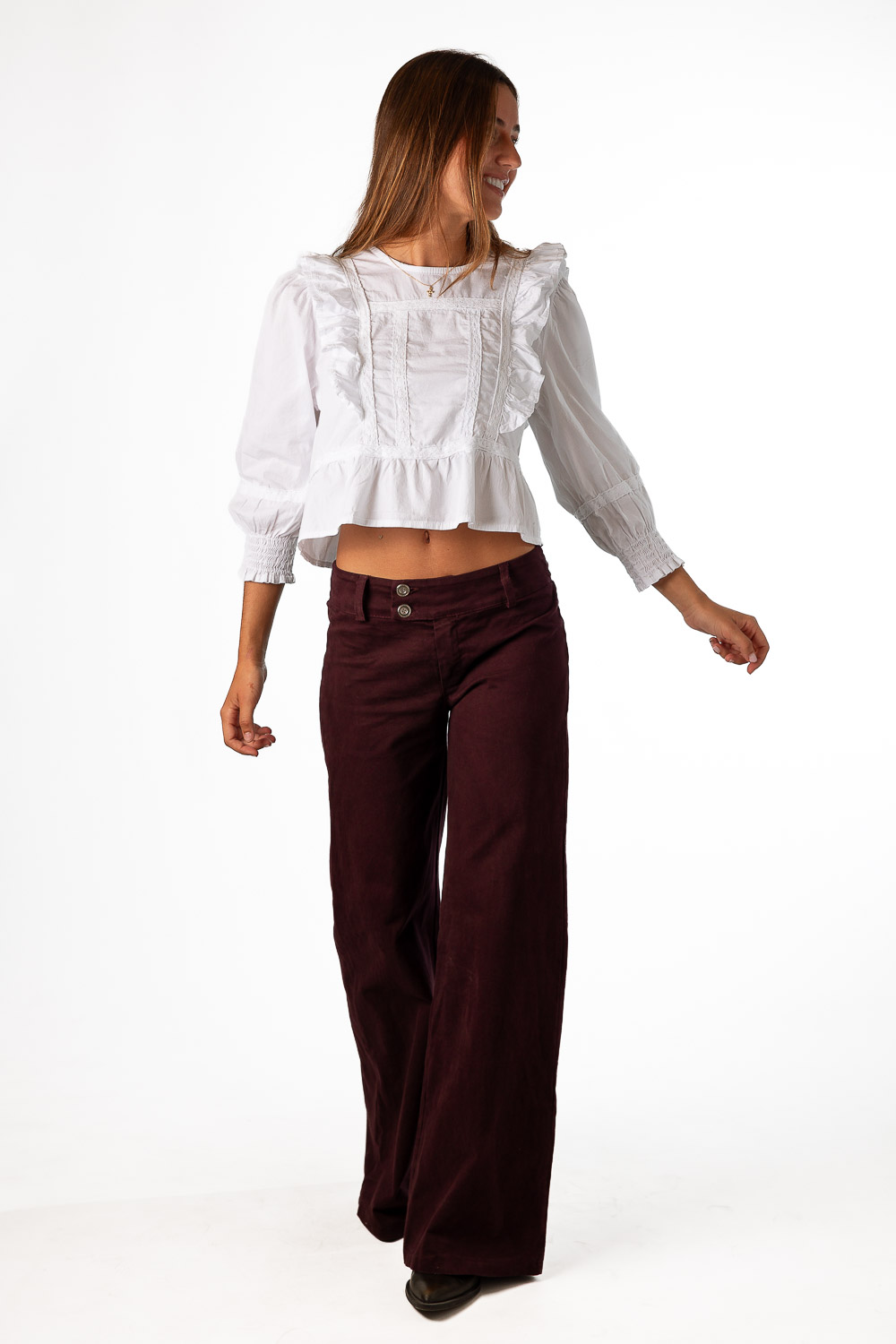 Blusa Wonderland Blanco