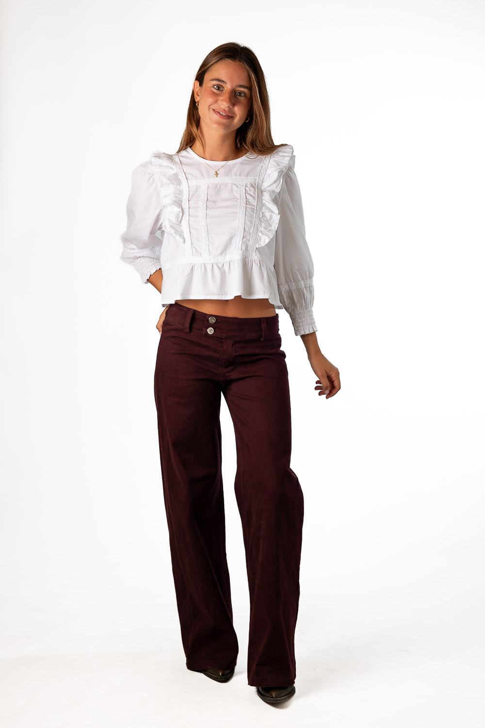 Blusa Wonderland Blanco