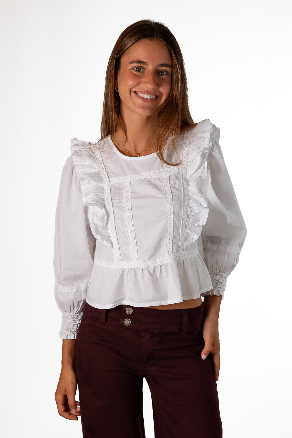 Blusa Wonderland Blanco