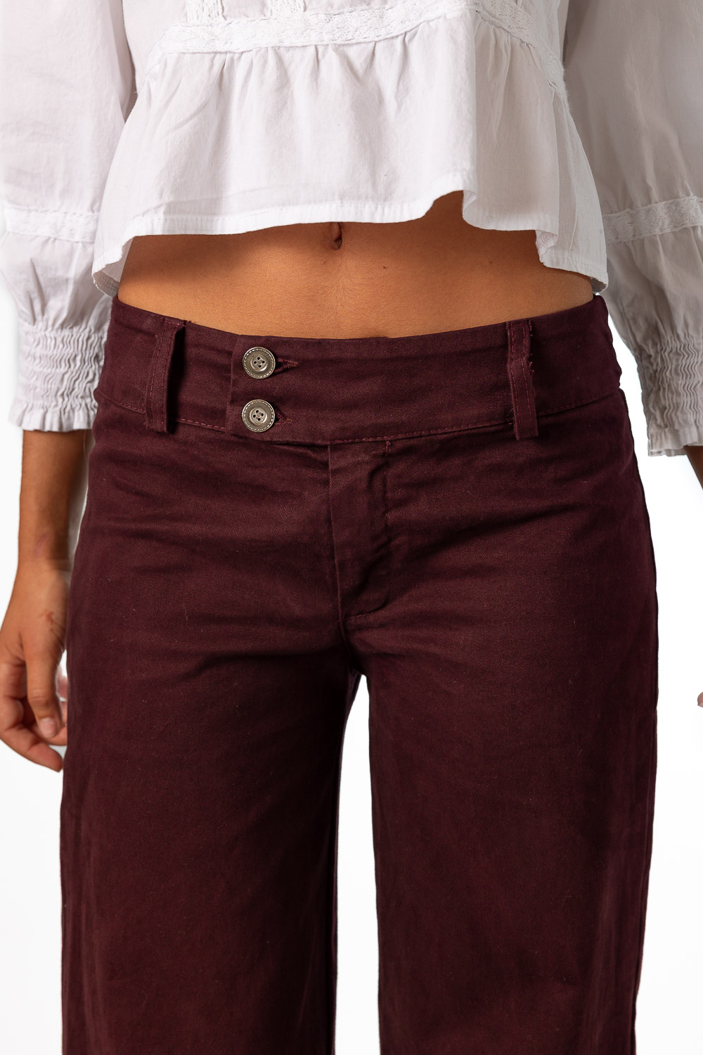 Pantalón London Burdeos