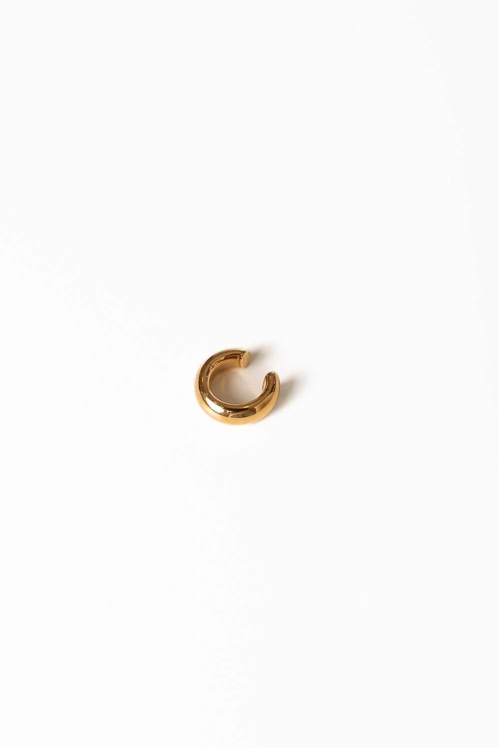 Ear cuff redondo dorado