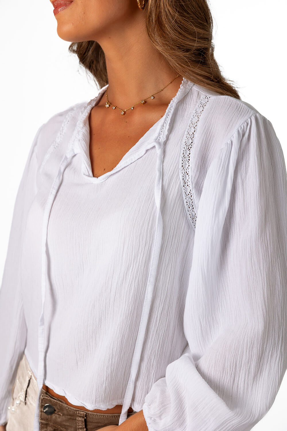 Blusa Ornella Blanco