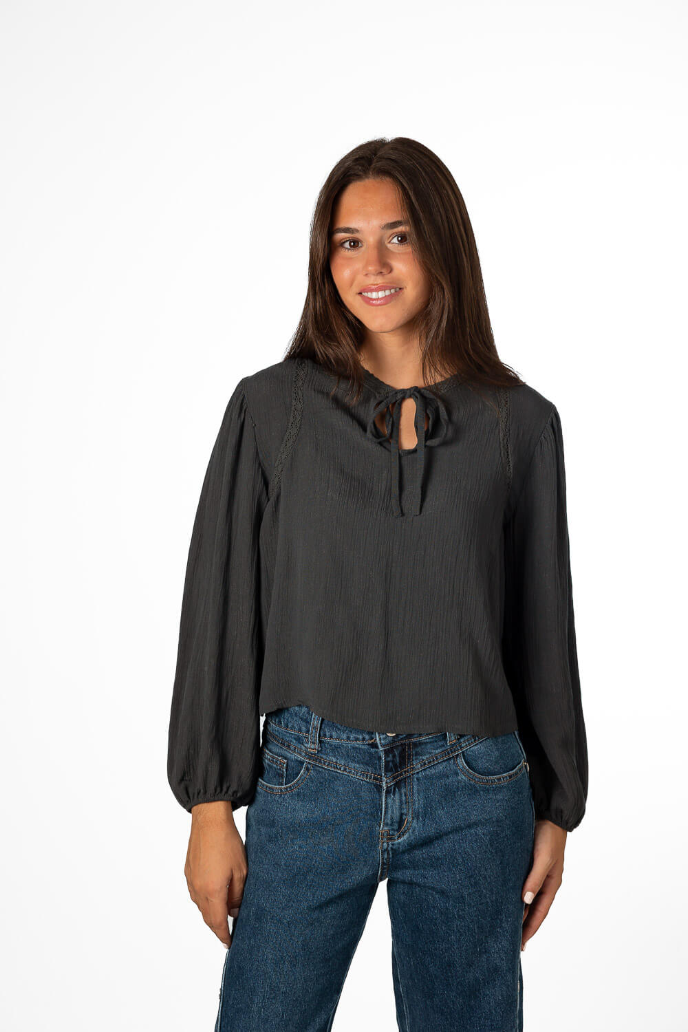 Blusa Ornella Gris