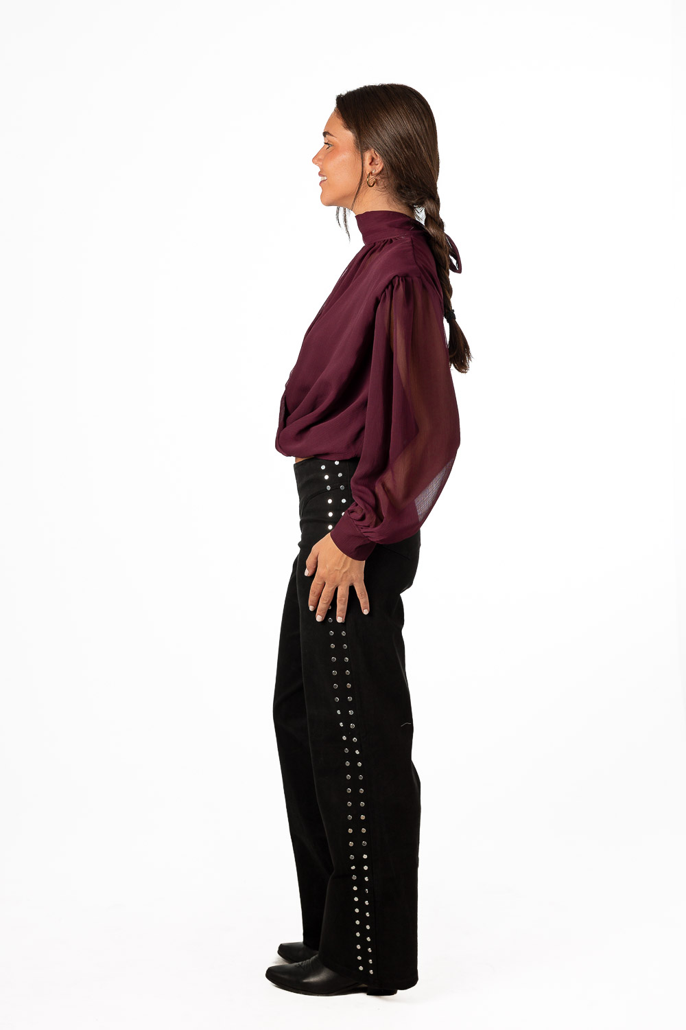 Blusa Rich Granate