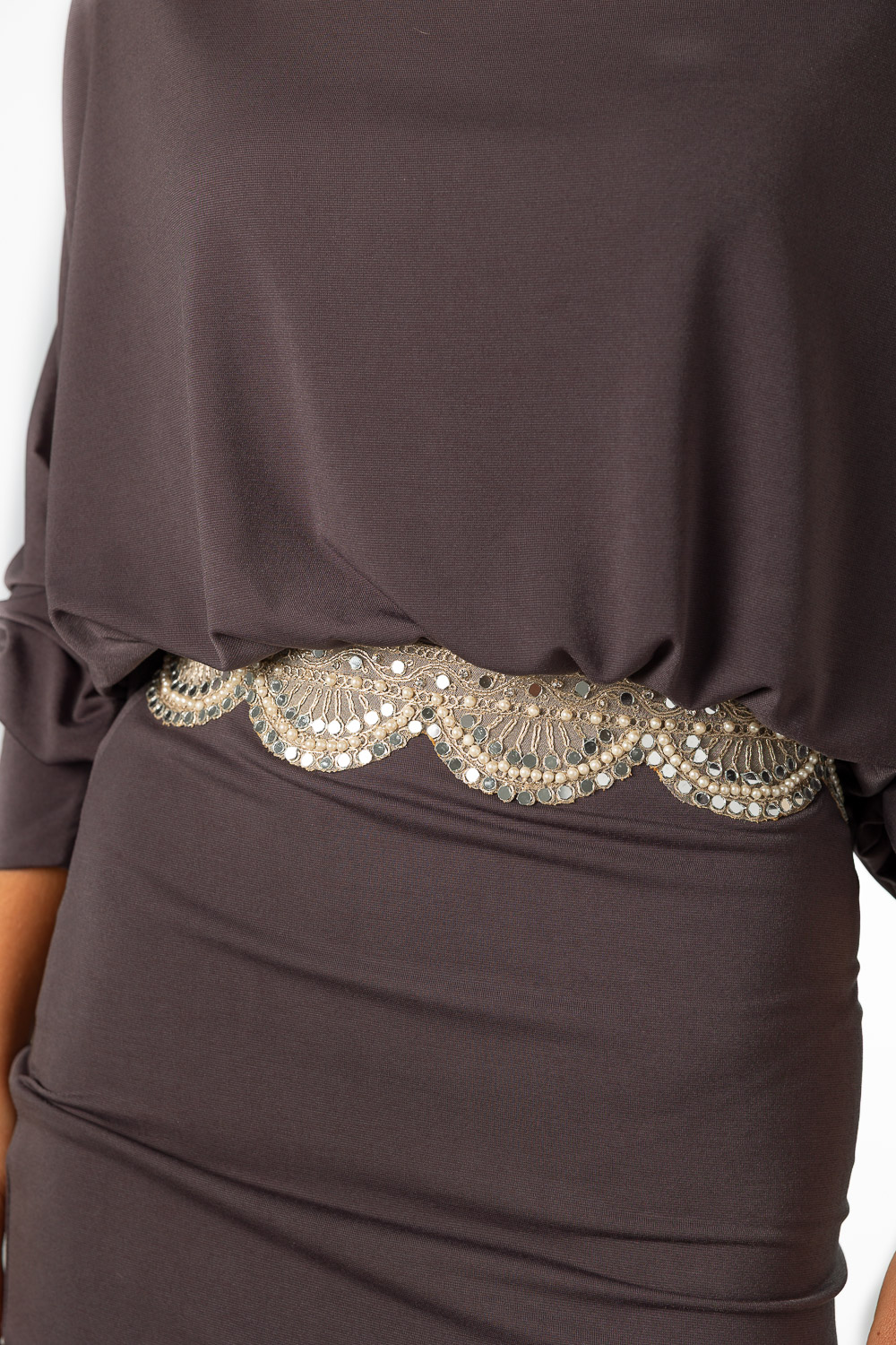 Vestido Lili Gris Púrpura