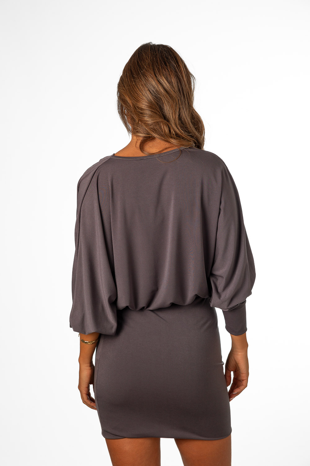Vestido Lili Gris Púrpura