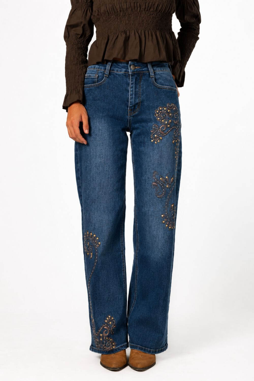 Jeans unhurried azul