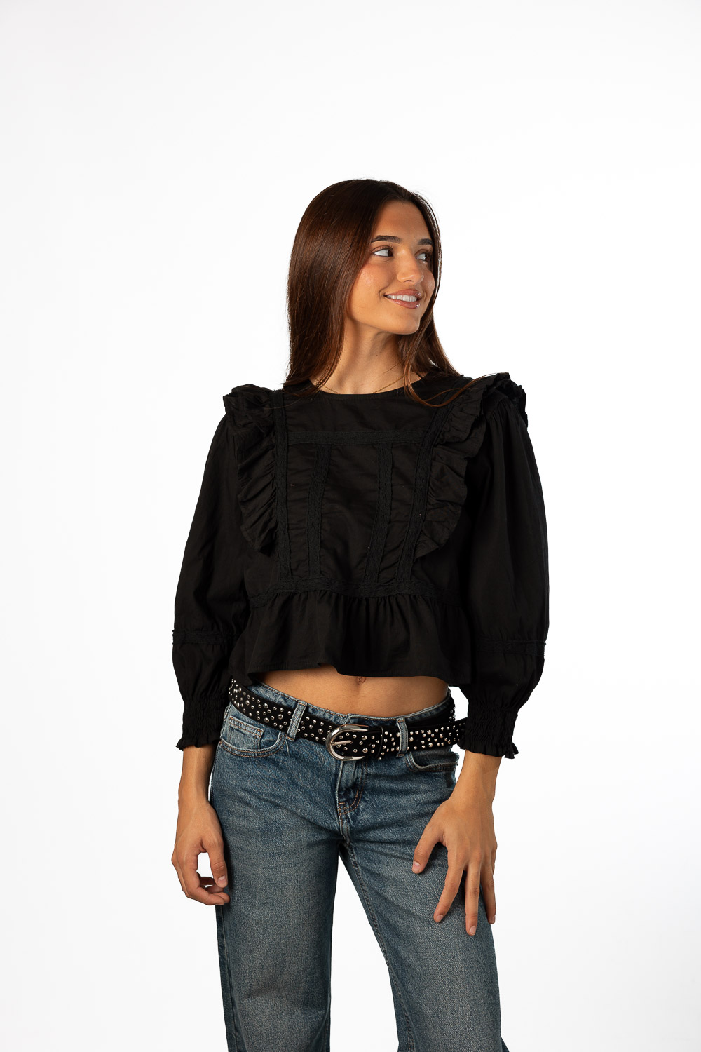 Blusa Wonderland Negro
