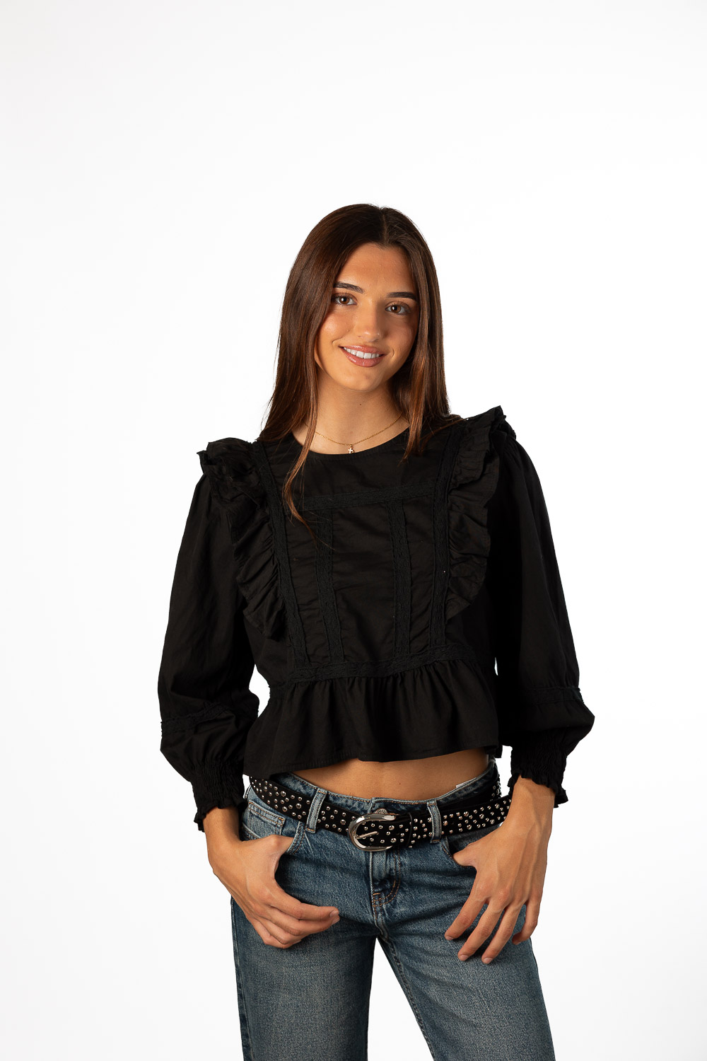 Blusa Wonderland Negro