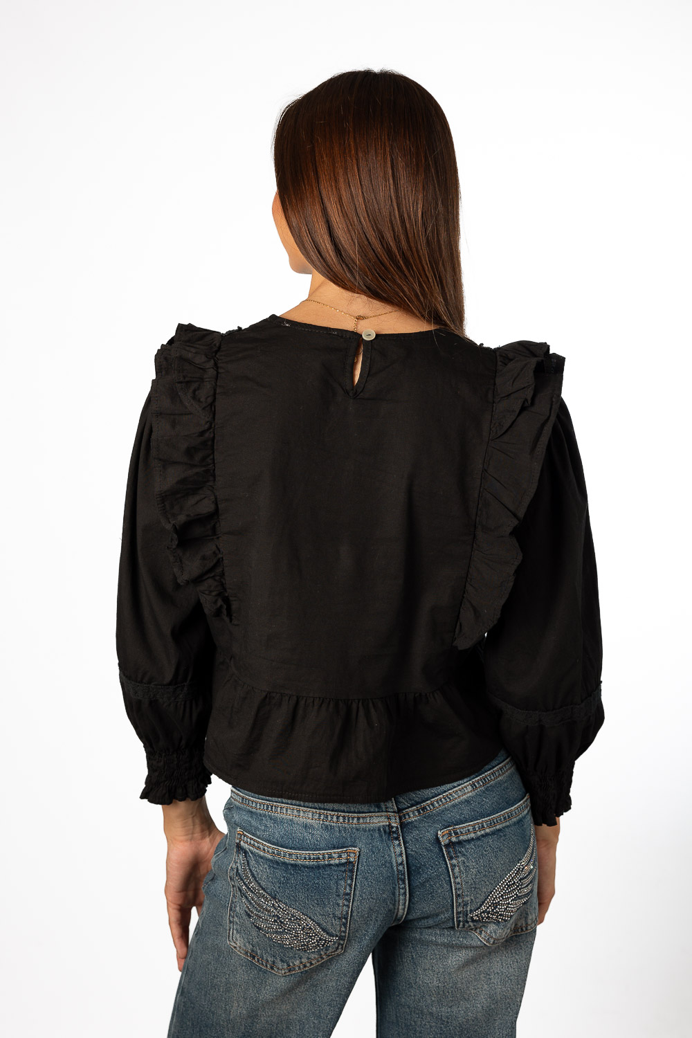 Blusa Wonderland Negro