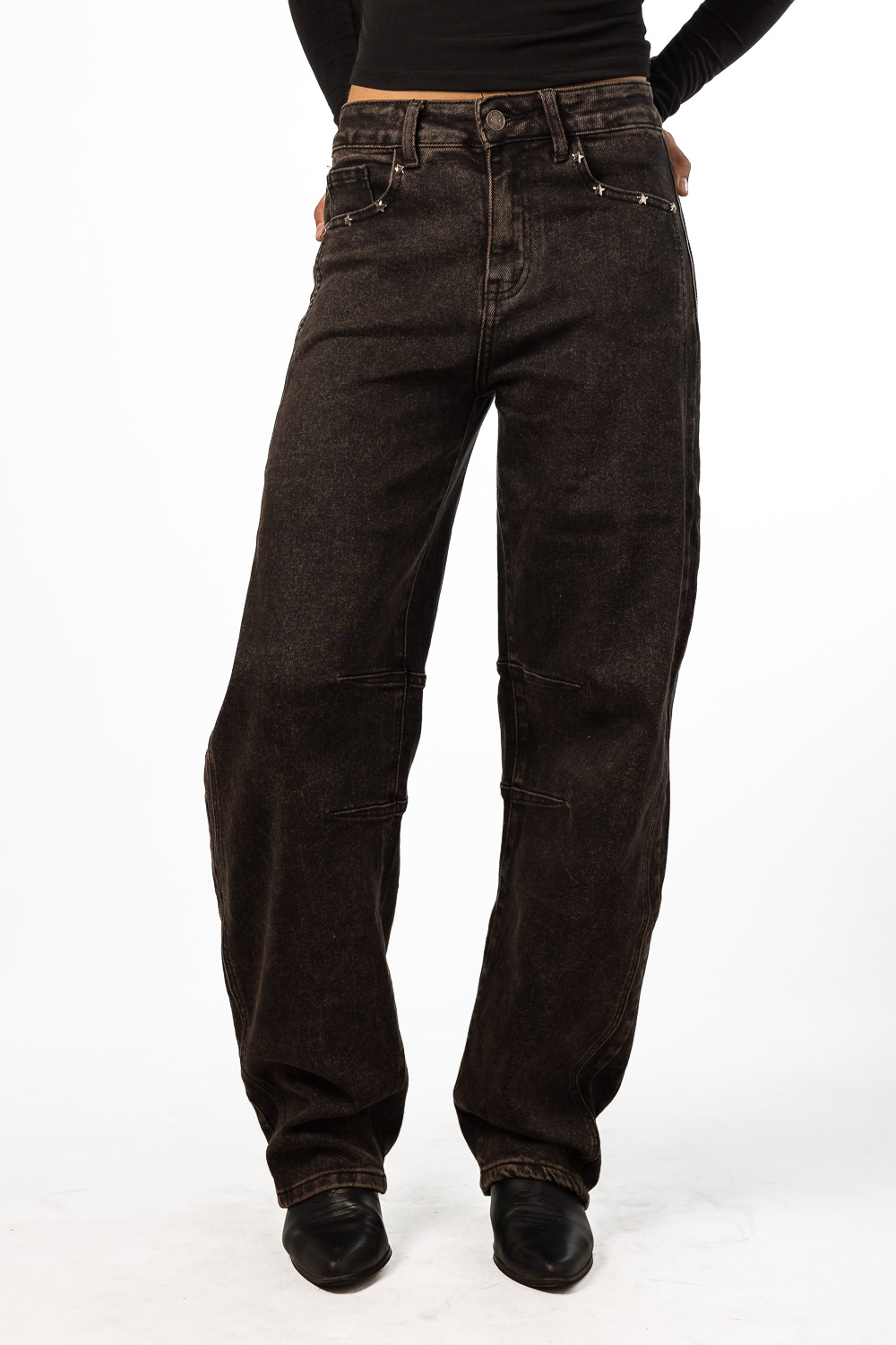 Pantalón Barrel Estrellas