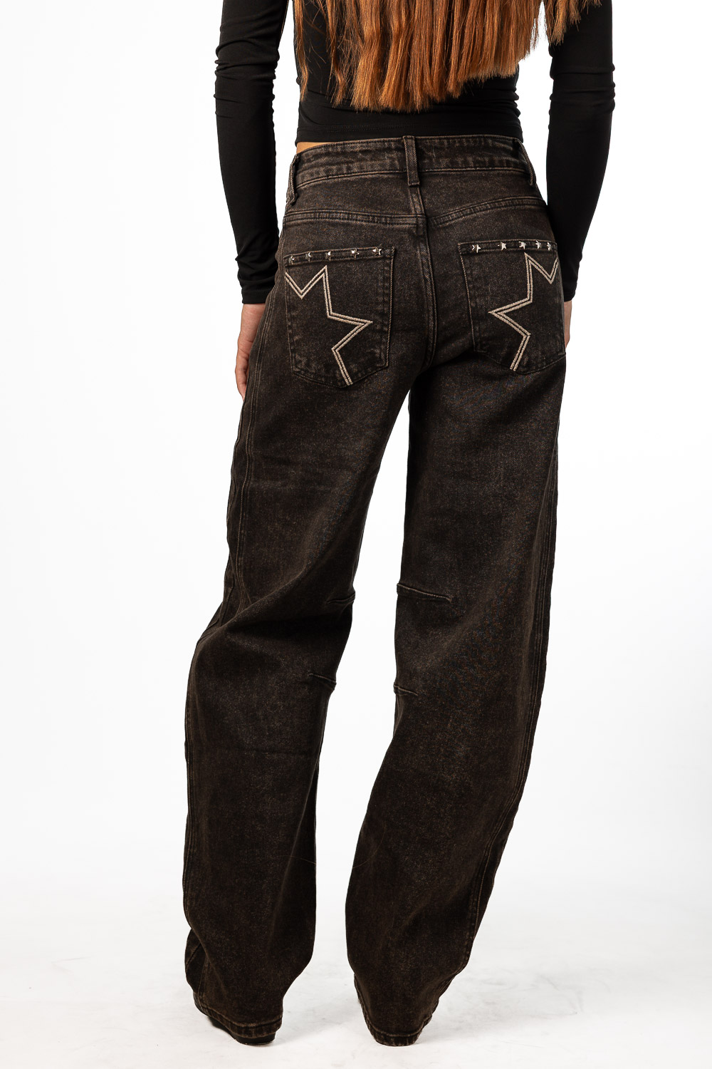 Pantalón Barrel Estrellas