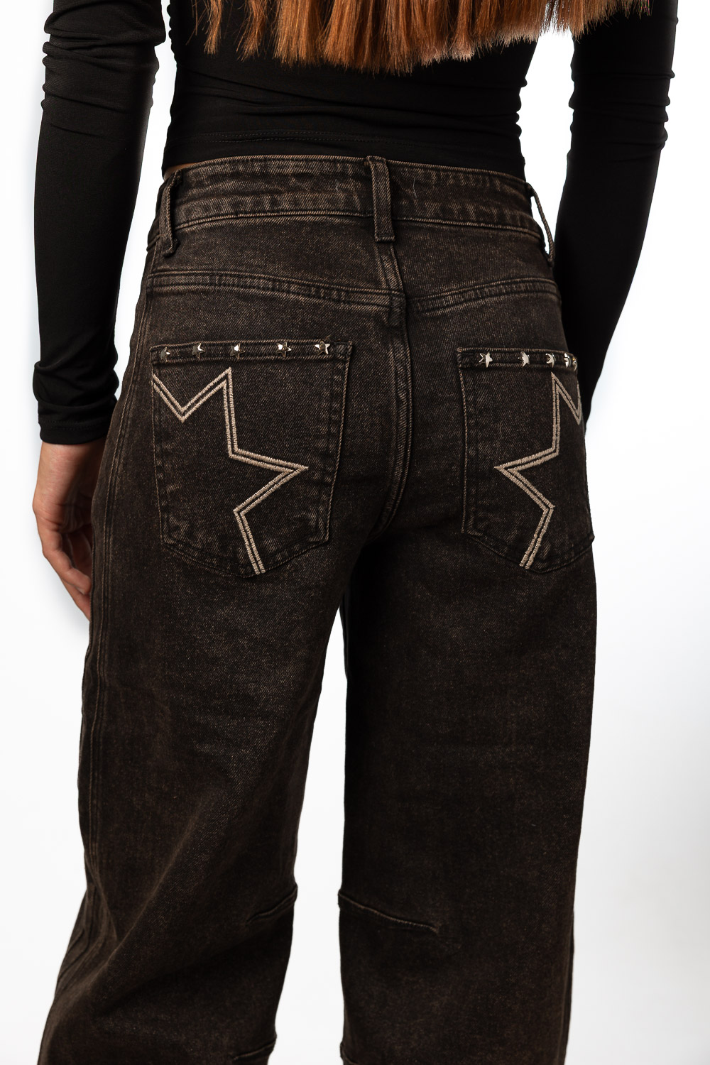 Pantalón Barrel Estrellas