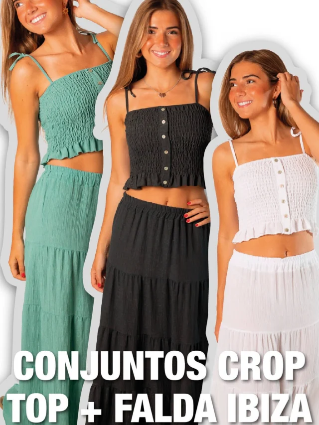 Mood: verano activado☀️😎

🔥Este es el conjunto que vas a llevar en tu viaje de fin de exámenes. Y lo sabes🔥

Crop top + falda larga = el uniforme oficial del verano🤩

Cómodo, fresquito y con mucho estilo para todos tus planes post-exámenes!!! Disponible en🤍🩶💚

#totallook #summer #outfits #style #girls #vibes #moodvacation